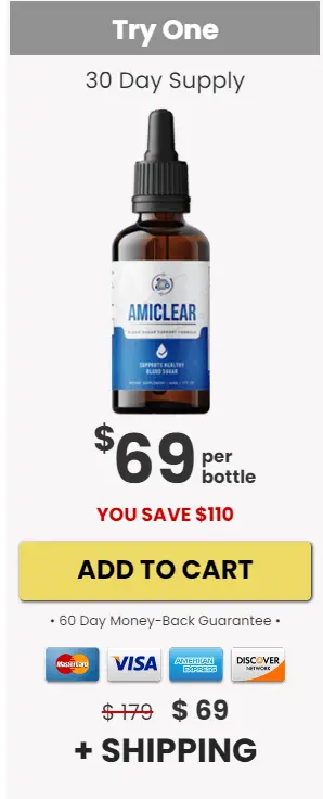Amiclear buy 1 bottle